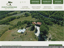 Tablet Screenshot of fontandrone.com